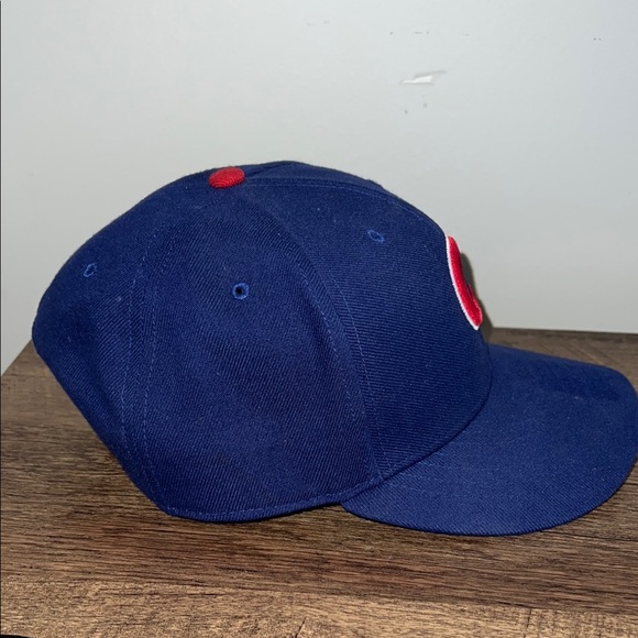 Blue Cap with Red Logo - Picture 4 of 6